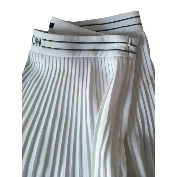Malbon Valentina Pleated Golf Skirt Ivory Size 8 NWT - Picture 10 of 10